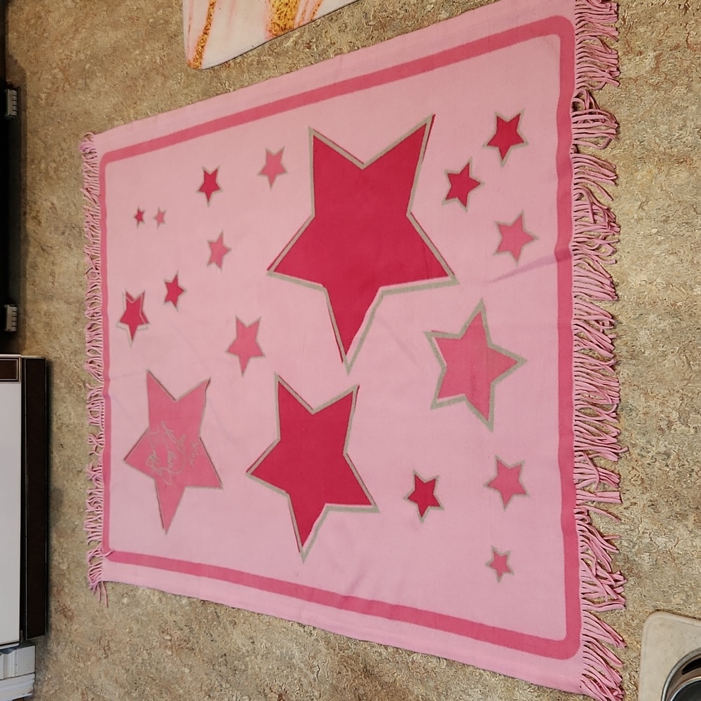Vintage Hilary Duff Stuff blanket